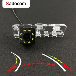 Wireless Car CCD Rear Camera Fisheye 4 8 12 Led Dynamic Night Vision For Honda Civic 2003 2004 2005 2006 2007 2008 2009
