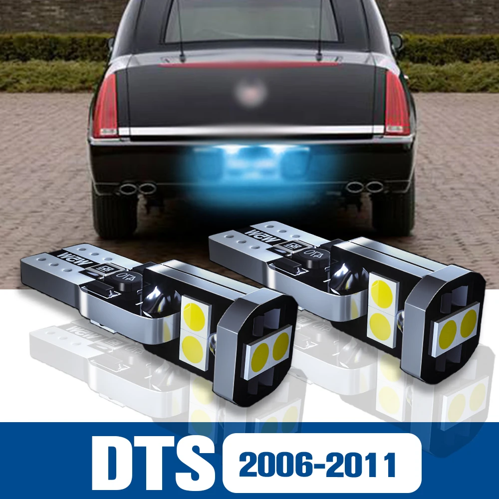 

2pcs LED License Plate Light Lamp Accessories Canbus For Cadillac DTS 2006 2007 2008 2009 2010 2011