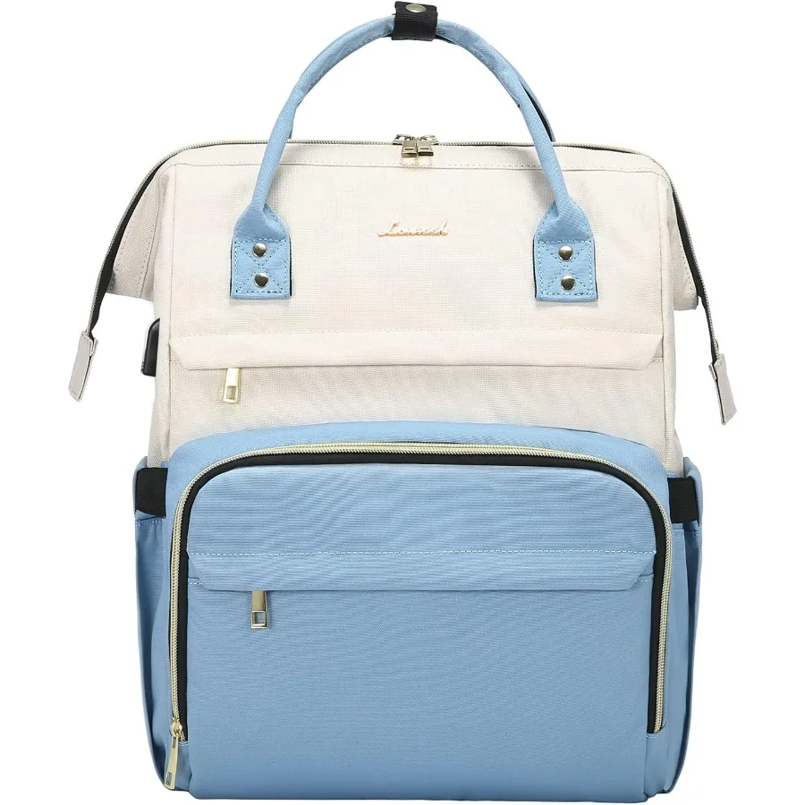 

LOVEVOOK Рюкзак для ноутбука для женщин, модные дорожные компьютерные деловые сумки, рюкзак для врача и медсестры, кошелек для работы с USB-портом, подходит