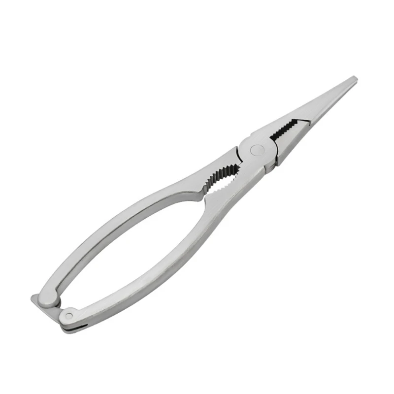 Stainless Steel Seafood Tool Crabb Shrimp Fruit Pliers Household Combination Special Tools Peeling Clip Dropship