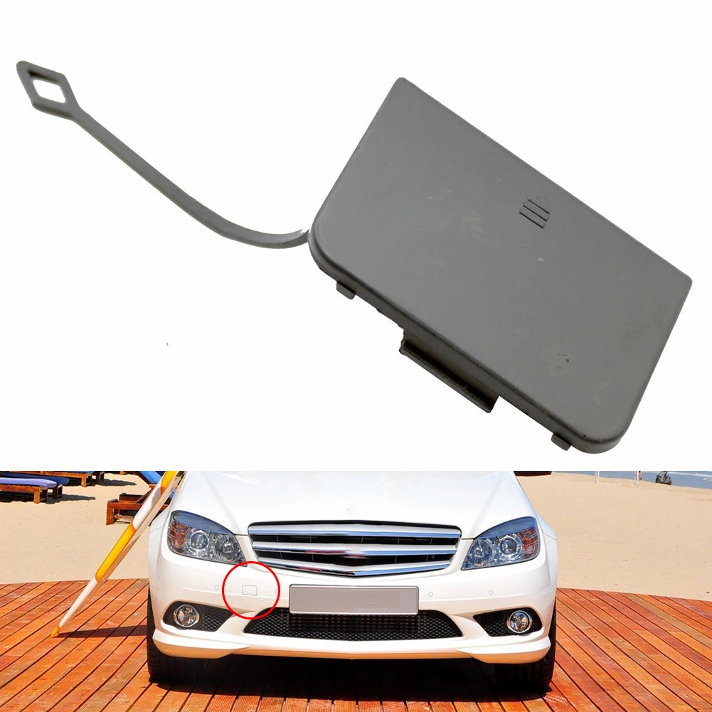 Front Bumper Tow Hook Cover Cap Fits C Class W204 Models 2007 2011 Including C200 C230 C250 C280 C300 C350 C63