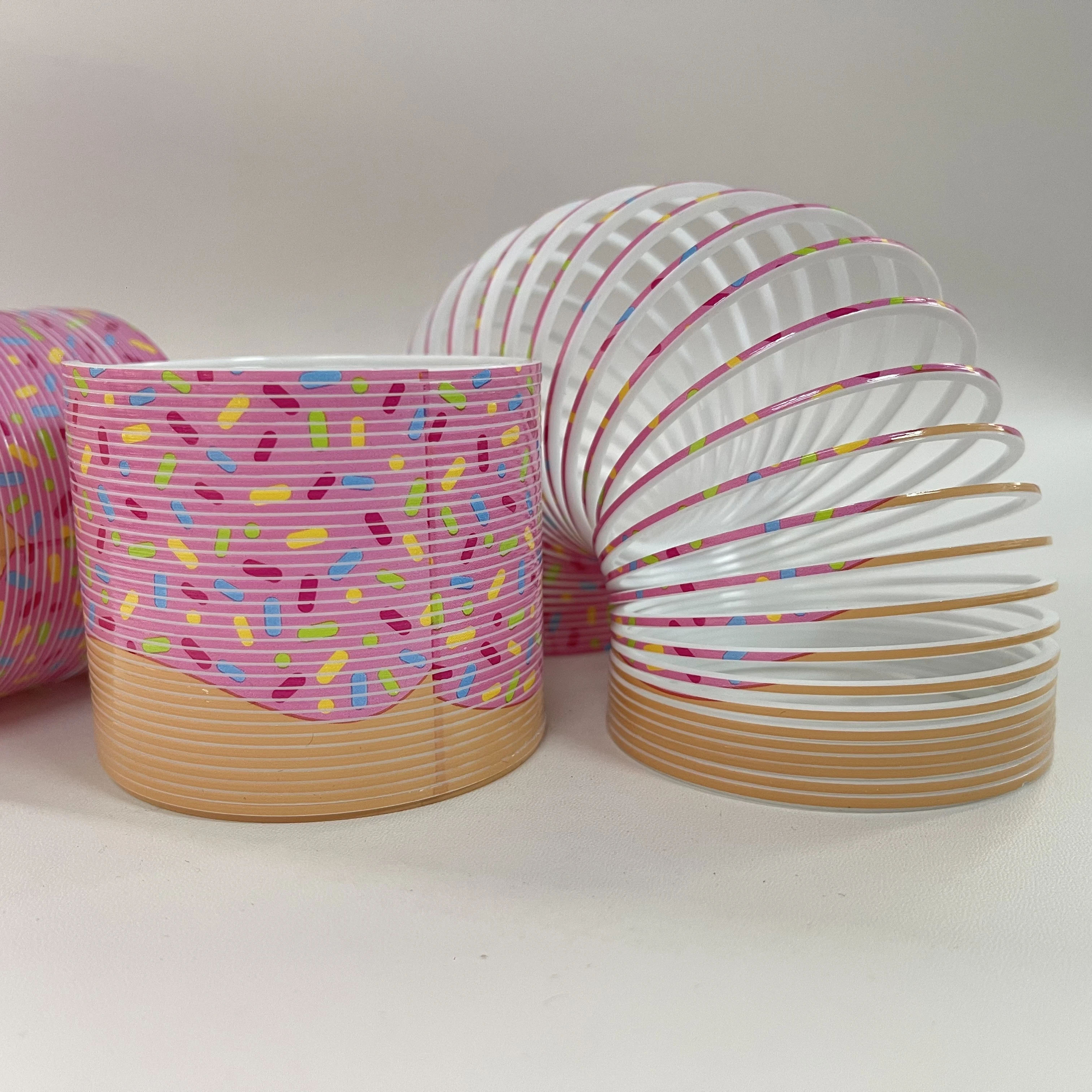 

1/2/3pcs Pink Magic Rainbow Loop with Fluorescent Dots Kids Adults Toy