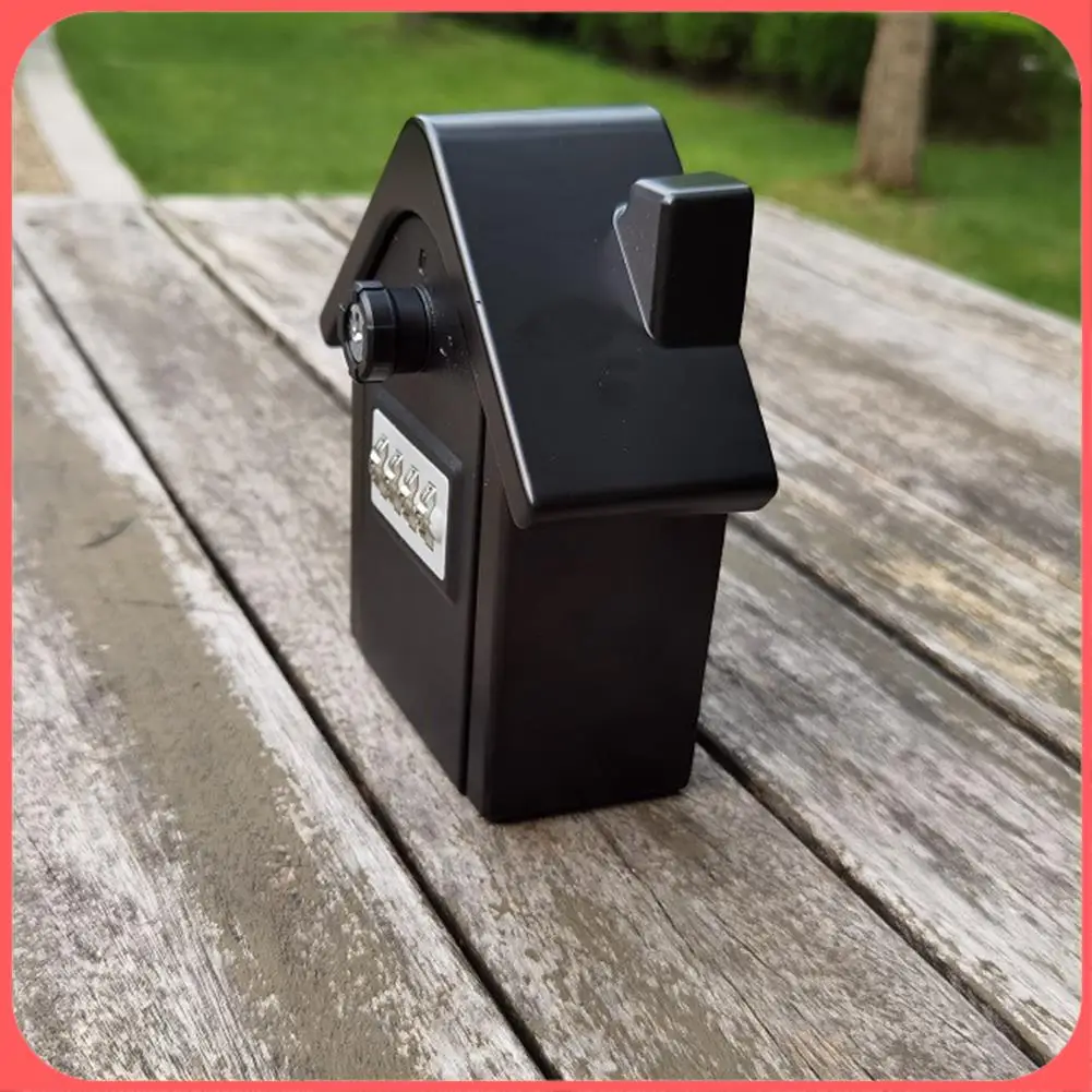 

AA89-Anti-Theft Password Key Lock Box Security Lock Metal Storage Box Suitable For Multi-Occupation Key Insurance Box