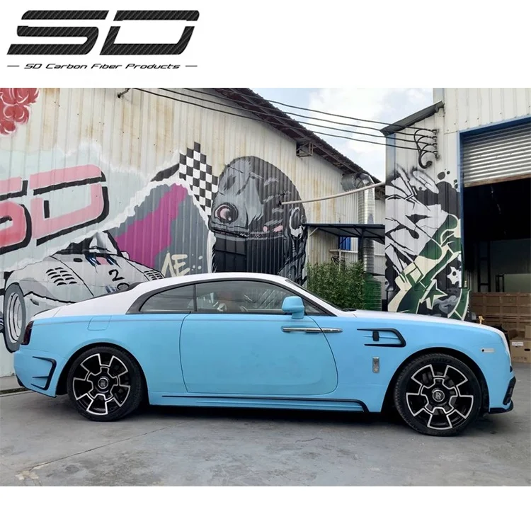 قطع غيار السيارات لـ Rolls-Royce Wraith Body Kit Wraith ترقية طقم هيكل المصد الأمامي والخلفي طراز MSY