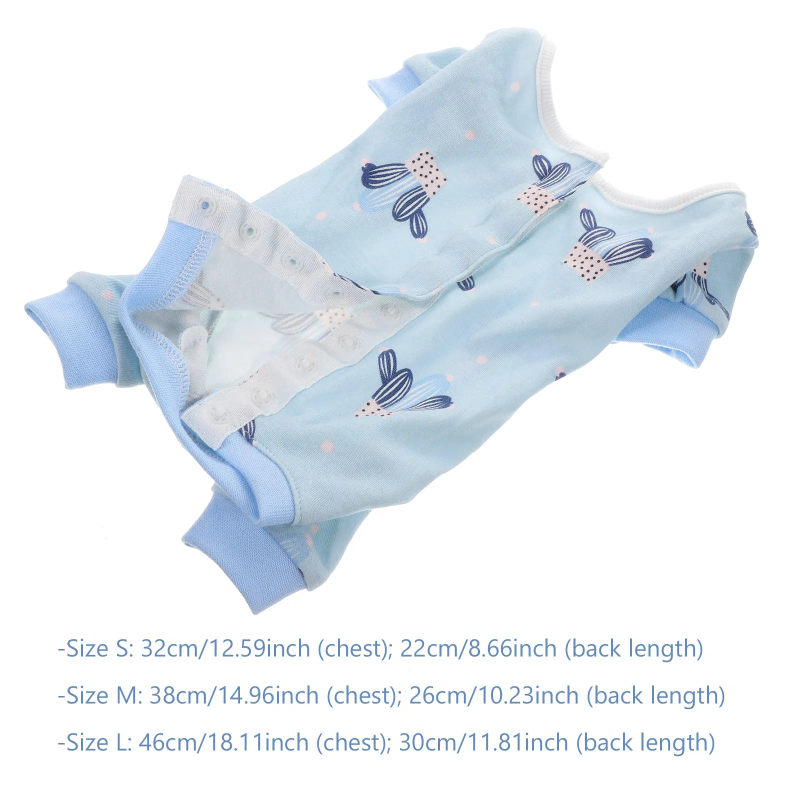 Dog Surgical Recovery Suit for Post-Op Protection After Spay Neuter Surgery Breathable Cotton Pet After Surgery Suit Puppy