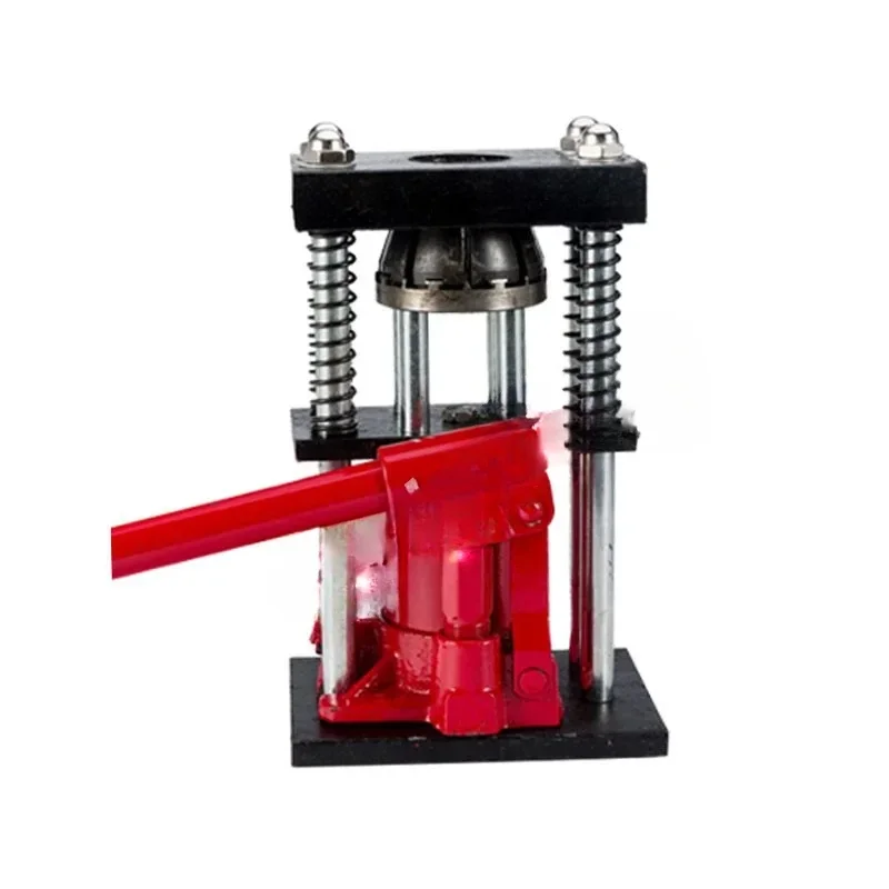 D-Type Hand Plastic Hose Crimper 8-Tooth Hydraulic Clamp High Pressure Tube Crimping Machine for 12-20mm Tubes