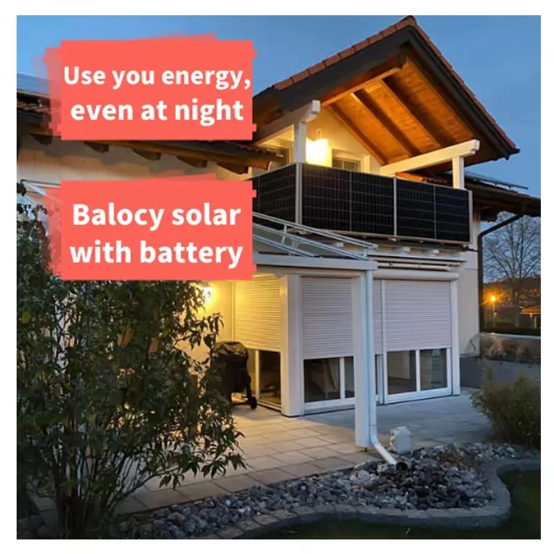 

【Best-selling】Customized Products Flexible Panels Balcony Solar Balkonkraftwerk 600wtt 800watt Solar Panel Kit