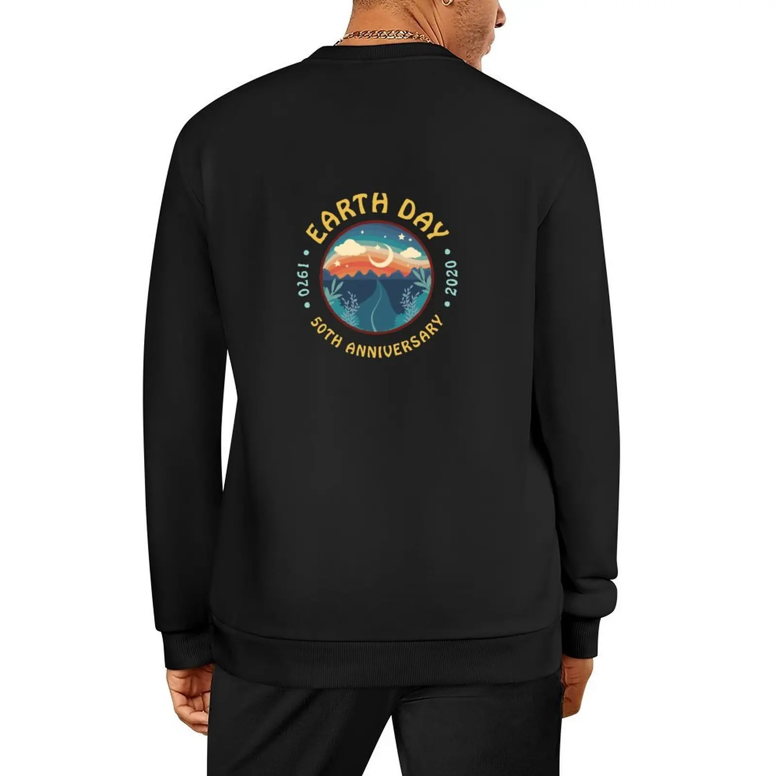

Earth Day 2020 50th Anniversary Retro Pullover mens clothes blouse male clothes autumn clothes sweatshirts