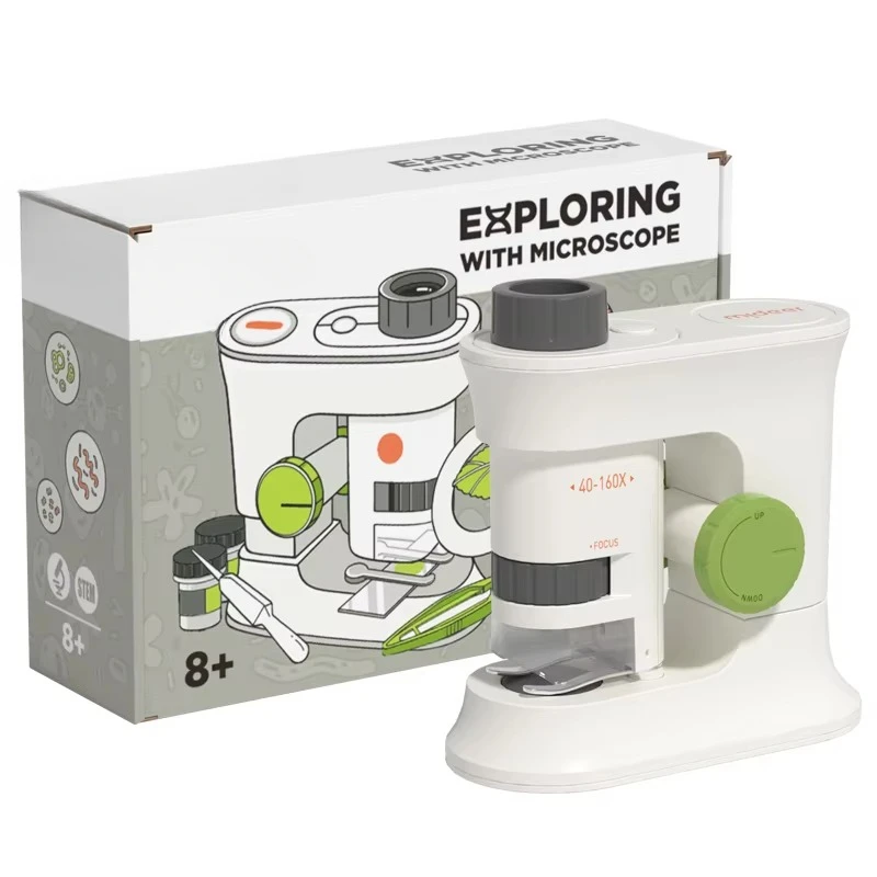 Game Microscope Exploration Kit Montessori Puzzle Toys