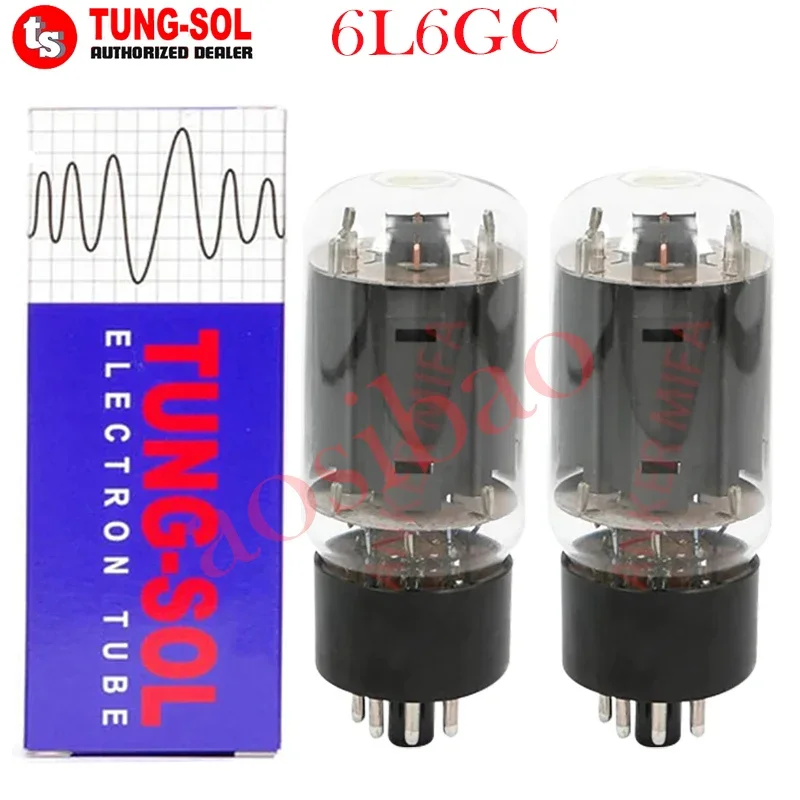 TUNG-SOL 6L6GC 6L6 Vacuum Tube Audio Valve Replaces 5881 6P3P 6L6 Tube Amplifier Kit DIY Amp Factory Test And Match Genuine