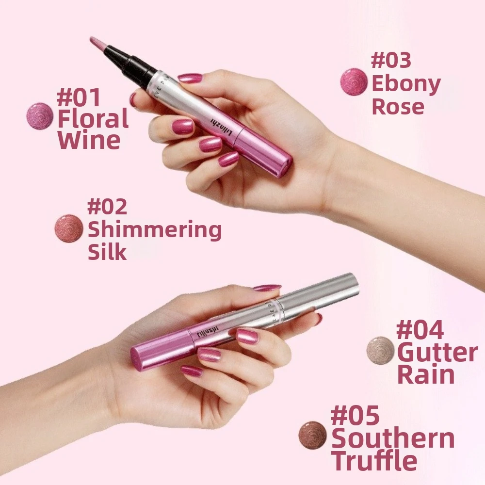 7-in-1 Cat Eye Nail Art Pen Multi-functional Built-in Magnet Magnetic Gel Polish Pen Easy To Use Time Saving Gel Polish Pen