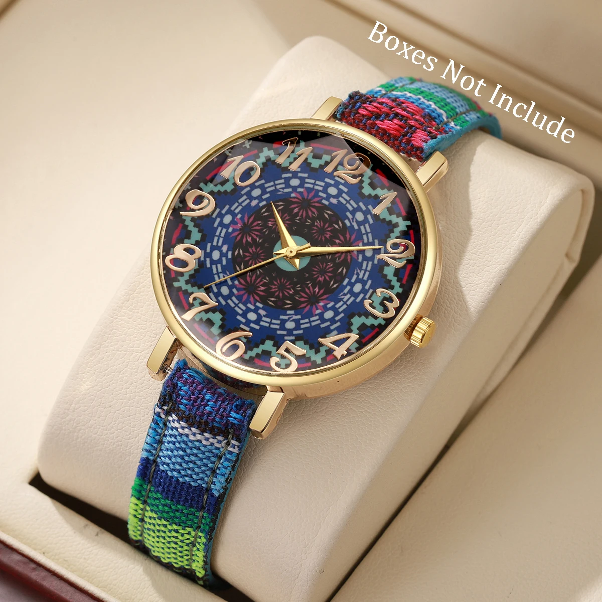 Fashion Women Leather Strap Quartz Wristwatch Ladies Vintage Arabic Numeral Dial Watches Reloj Mujer Girls GiftWithout Box