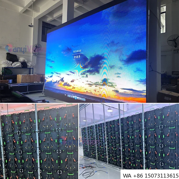 

Outdoor P3.91 LED Panel 500x500mm Waterproof Rental Stage Screen with Video Processor