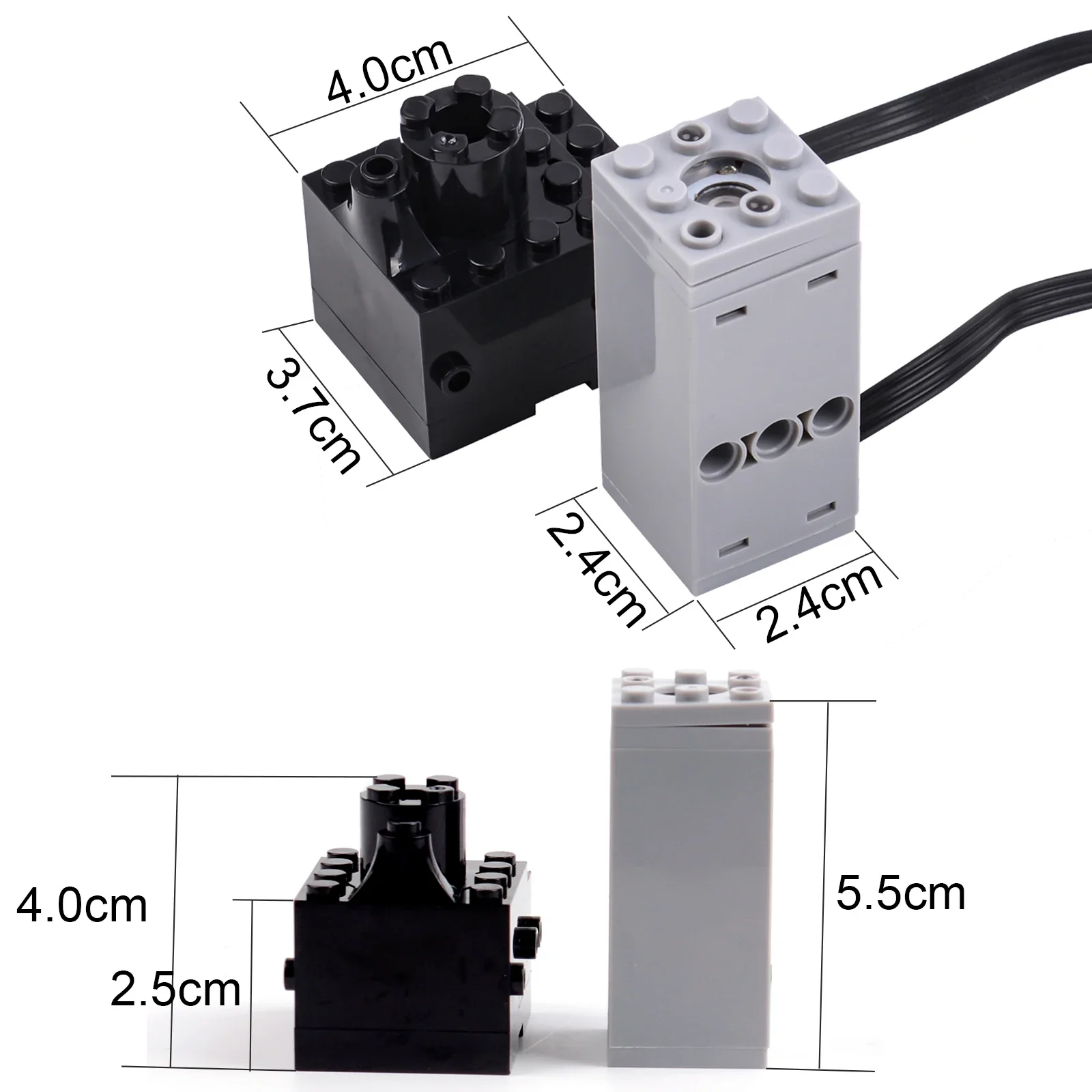 Technical spray smoke Motor Sprayer Bricks Mould King Fogger for Legoeds Building Blocks MOC Train Car Parts Motor Model