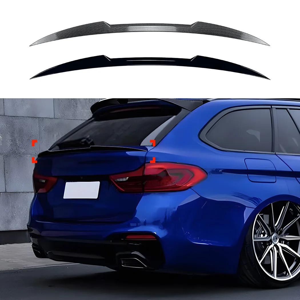 

For BMW 5 Series G31 Touring 2018-2023 Rear Spoiler/Middle Spoiler/Wing Exterior Upgrade Enhancement Damage-Free Modification