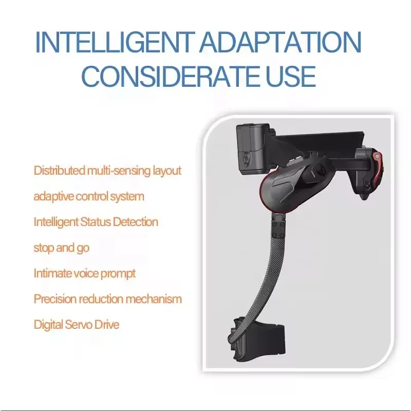 เครื่องช่วยเดินไฟฟ้า AI แบบโครงสร้างภายนอก ช่วยในการเดิน ปีนป่าย ฝึกความแข็งแรงของข้อเข่า สำหรับผู้สูงอายุ