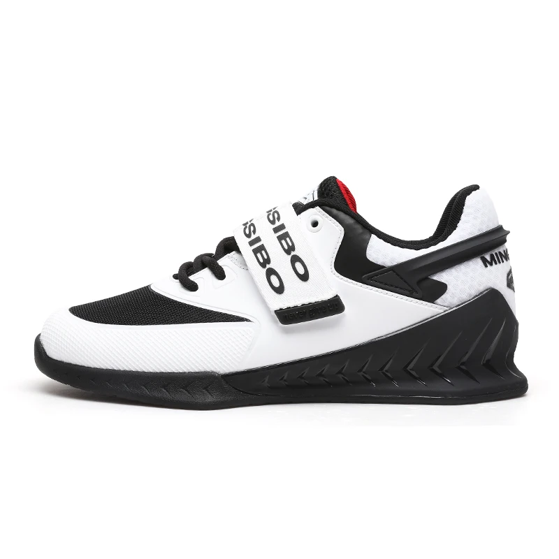 New Men Professional Deep Squat Hard Pull Shoes High-Quality Weightlifting Sneakers Women Brand Sports Fitness Training Shoes