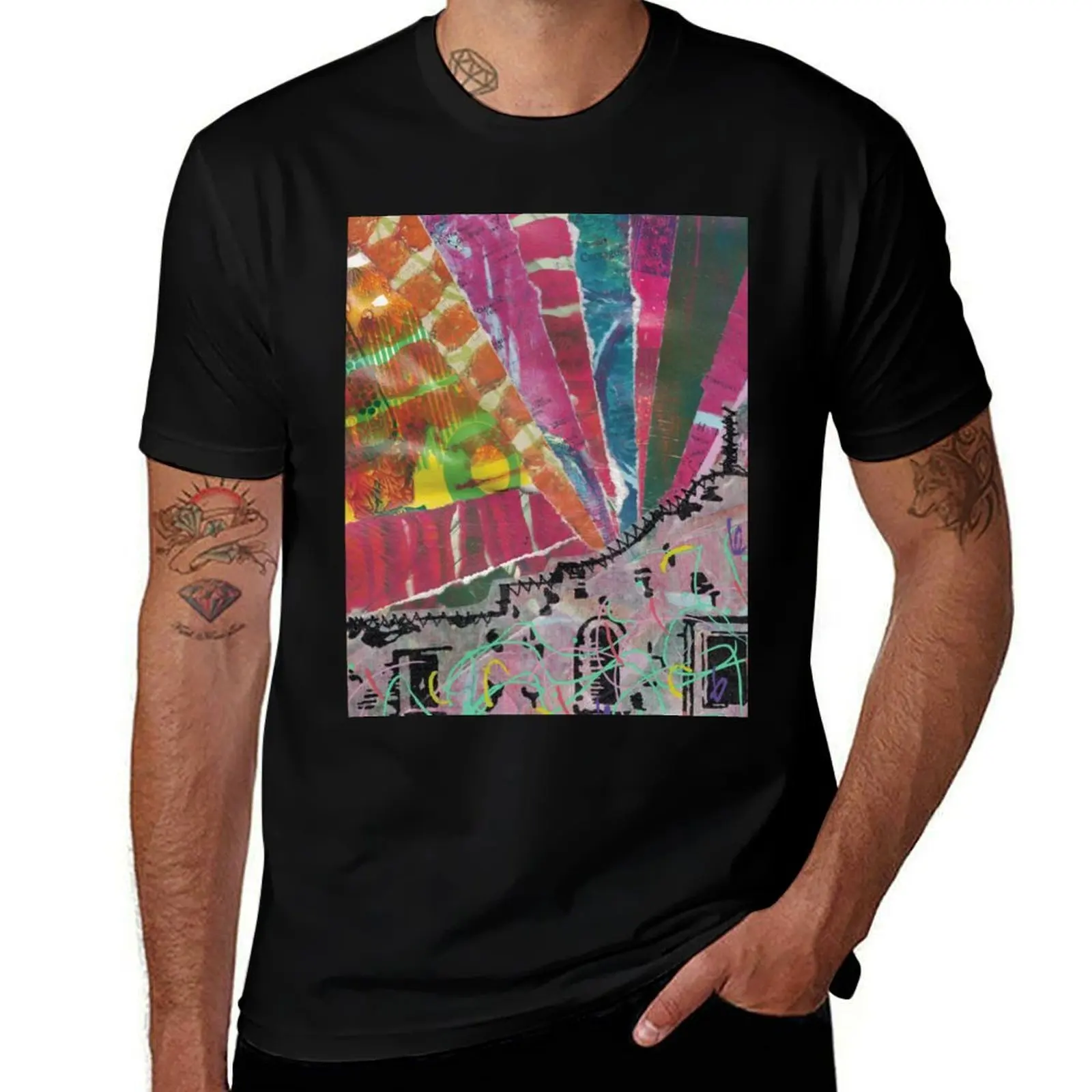 Mission Fiesta T-Shirt Large Size Basic Casual T-Shirt