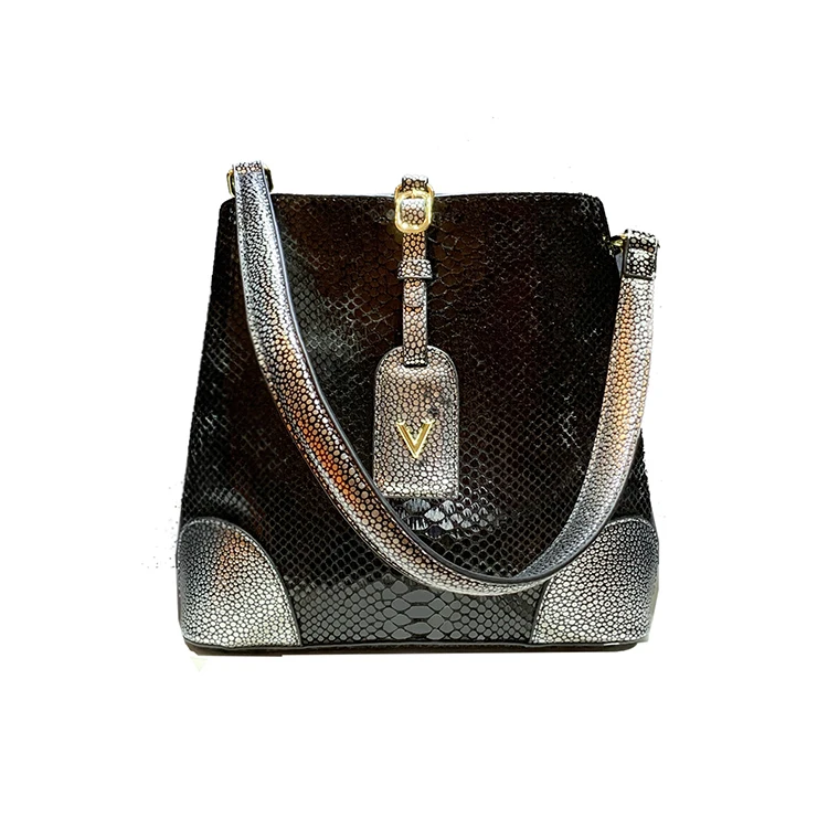 Imagem -06 - Bolsa de Couro Balde Serpentina para Mulheres Bolsa Crossbody Bolsa de Ombro Designer de Luxo Nova Marca de Alta Qualidade Venda Quente