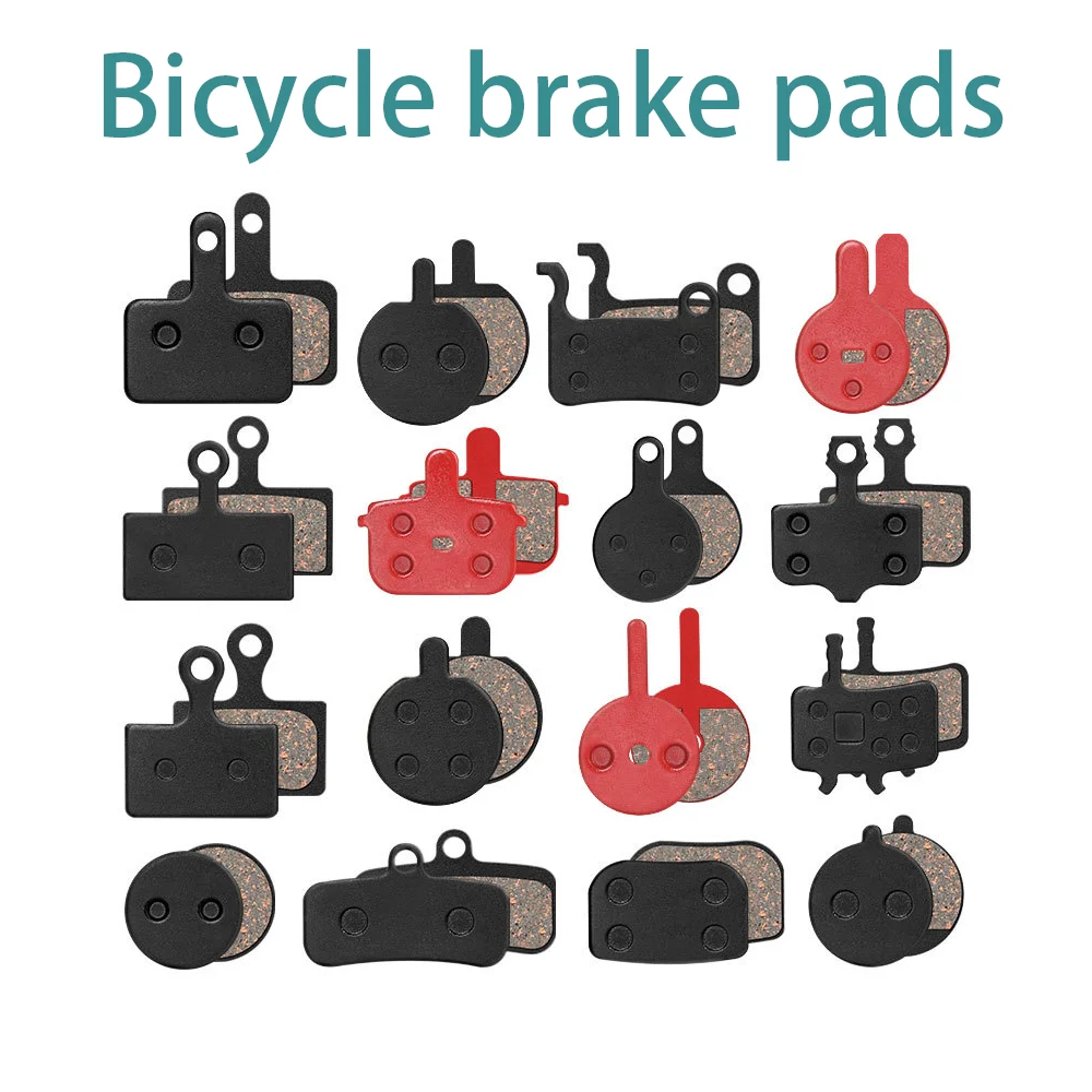 Bicycle Disc Brake Pads Compatible Various Hydraulic Brake Calipers Durable Replacement Spare Accessories For Mountain Bikes