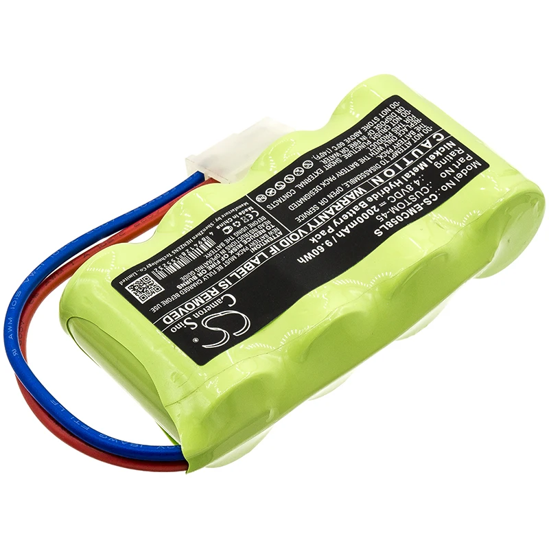 Batterie de rechange pour Vethonia, ELB0502N, ELB4714N, ELB4814N, ENB048015, LV S 1 R 120/277 EL N UM 4X, LV S W 1 R 120/277 EL N