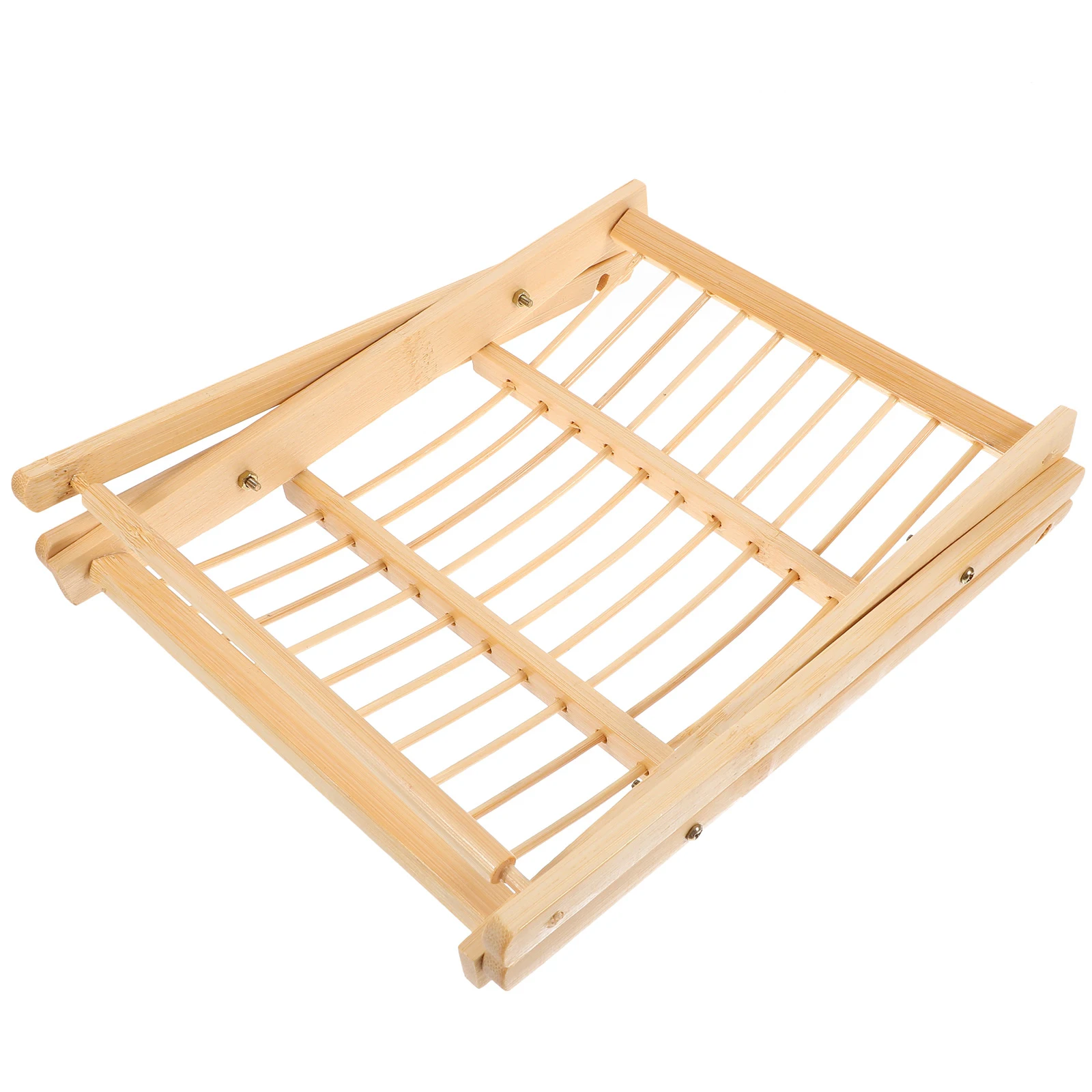 

Bamboo Fruit Rack Multi-Function Vegetable Basket Attractive Open Design Large Volume Home Supply Restaurant Cafe