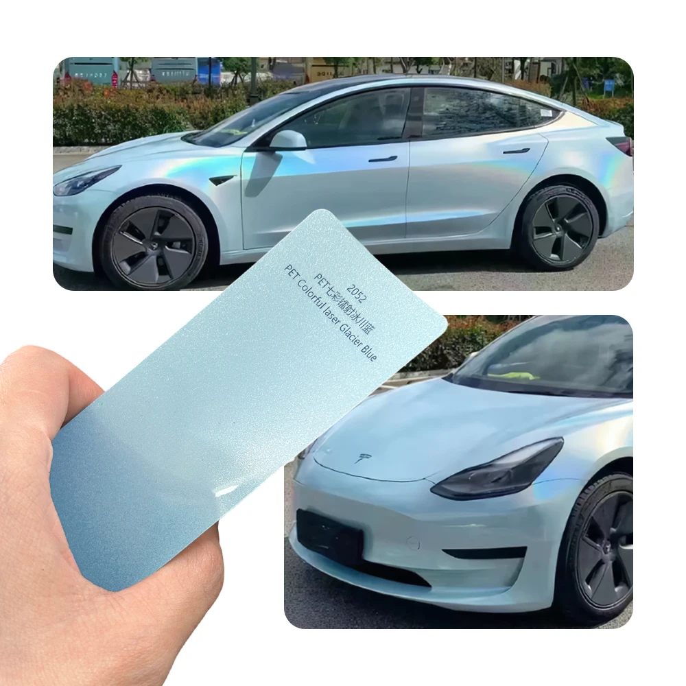 

Цветная лазерная пленка для оклейки авто Glacier Blue, глянцевая, с технологией Air Release, без пузырьков, устойчивая к царапинам, для полной оклейки кузова, наклейка-декаль