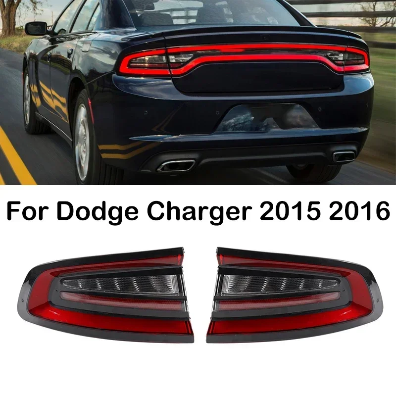 Новый! Для Dodge Charger 2015 2016, светодиодный задний бампер автомобиля, задний фонарь, стоп-сигнал, стоп-сигнал, задний фонарь, задние фонари 68213145 AB68213