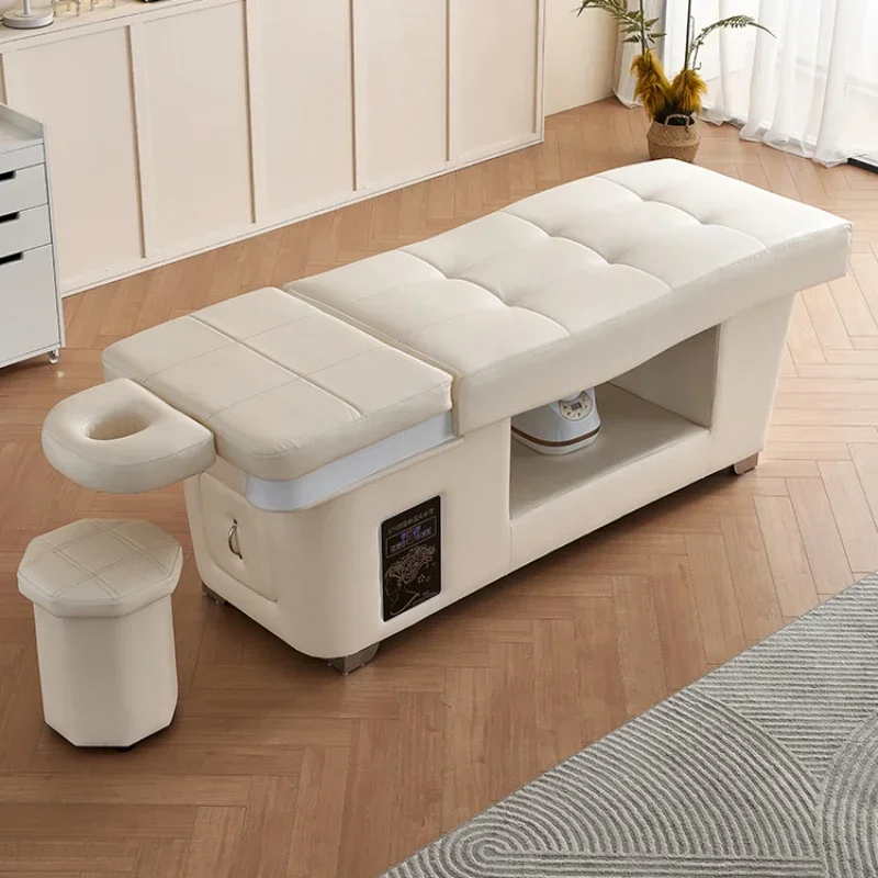 

Shampoo Hair Massage Bed Professional Therapy Washbasin Mobile Basin Spa Washing Water Hoop Salon Cadeiras Chairs Stylist