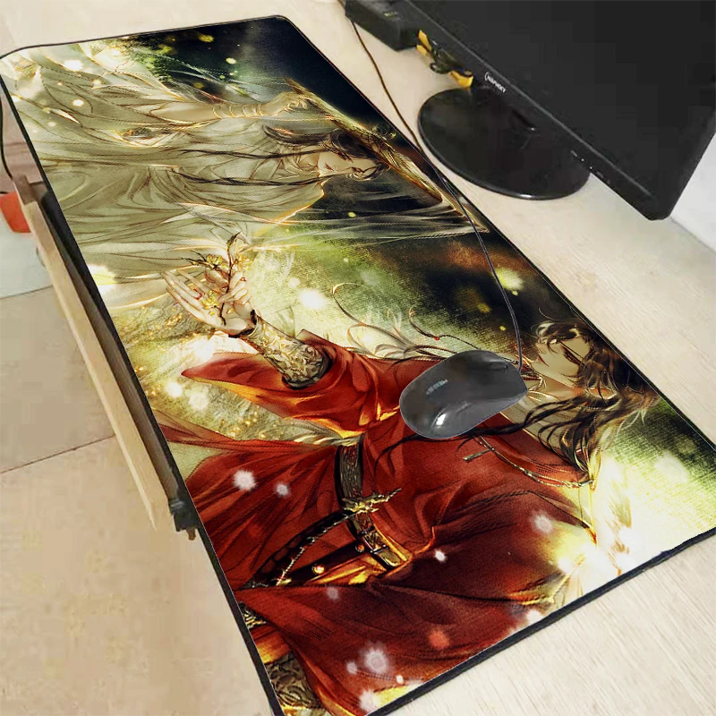 Tian Guan Ci Fu-alfombrilla de ratón para ordenador portátil, almohadilla acolchada para mesa, alfombrilla para teclado de juegos, Alfombra de escritorio, escritorio, PC, armario para jugadores