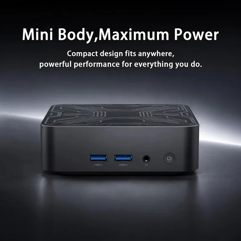 2026 New Mini PC Portable Intel Core N150 Mini Computer 16GB RAM 512GB 1TB SSD 1000M Ethernet Gamer Gaming PC Desktop view 5
