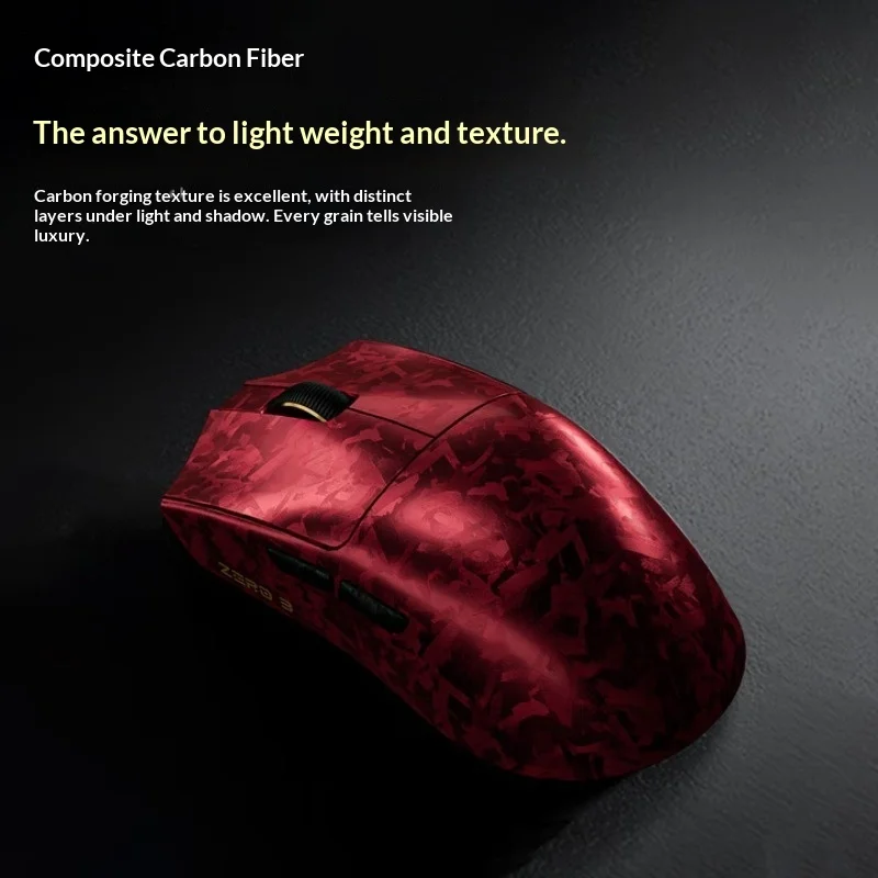 Xinmeng ZERO3 Pro/Max/Ultra Carbon Fiber Wireless Mouse Tri-Mode