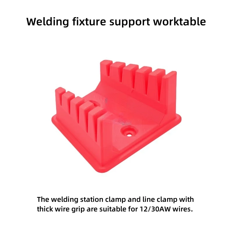 

Welding Fixture Stand Workbench Wire Clip Station Universal Clip for Thick and Thin Ideal for 12/30AW Wire Welding Bench