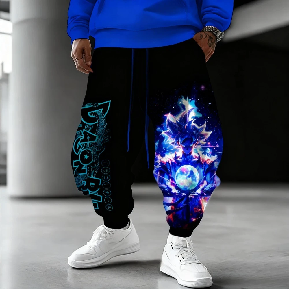 

Dragon Ball Men's Women's Thin Leggings Harlan Pants Autumn Winter Trend Y2k Harajuku High-quality Large-size Jogging Pants New