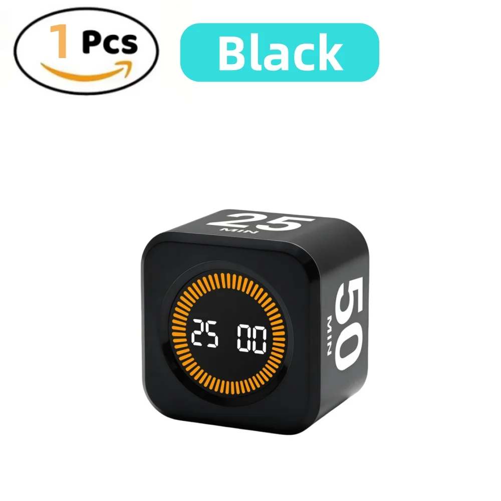 Silent Flip Pomodoro Egg Timer - 5/10/25/50 min