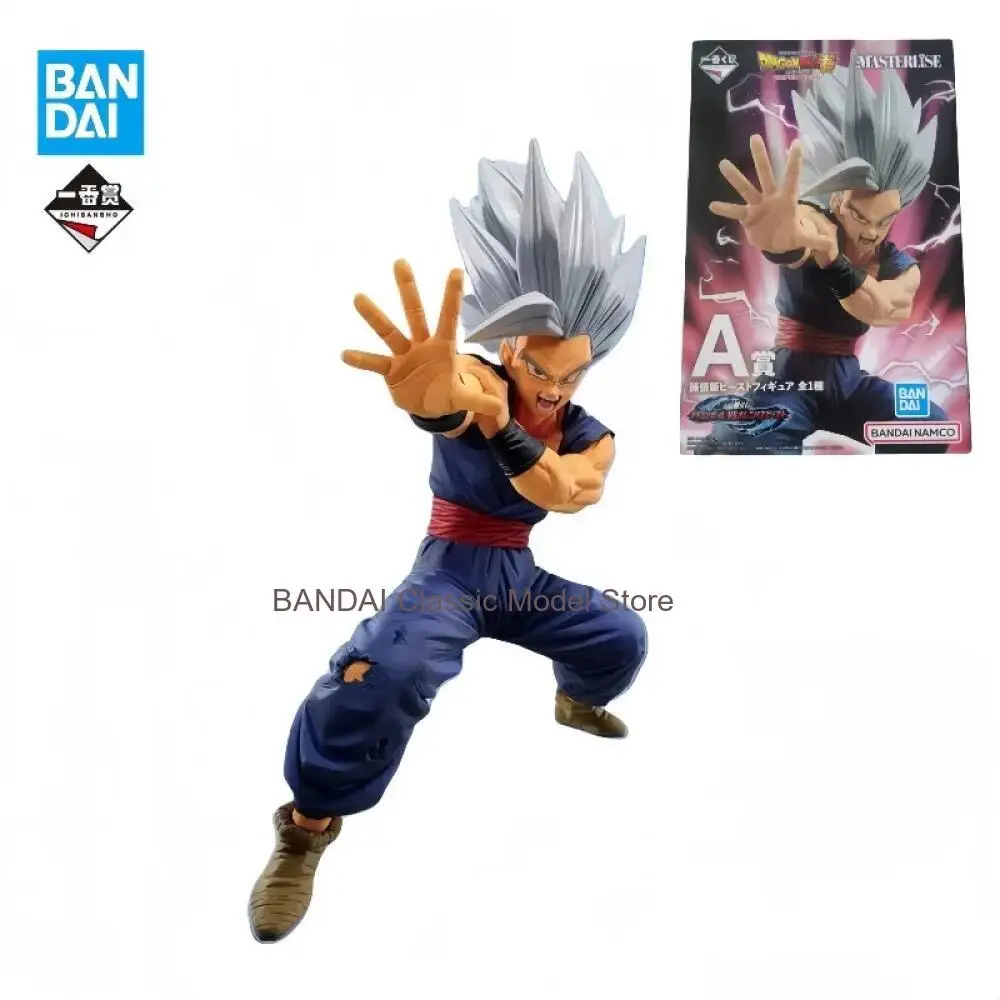 

В наличии Оригинальная фигурка Bandai Dragon Ball Ichiban Kuji Fate Showdown A Prize Beast Gohan, модель аниме-персонажа, украшение, подарок