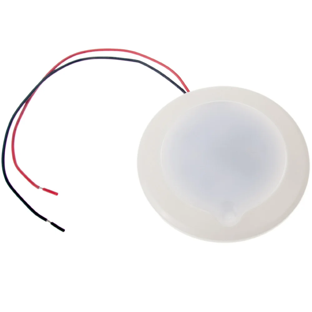 Dimmable LED Puck Light Surface Mount Dome Light Touch Dimmer Switch DC 12V 24V Reaing Ceiling RV Motorhome Camper Caravan IP67