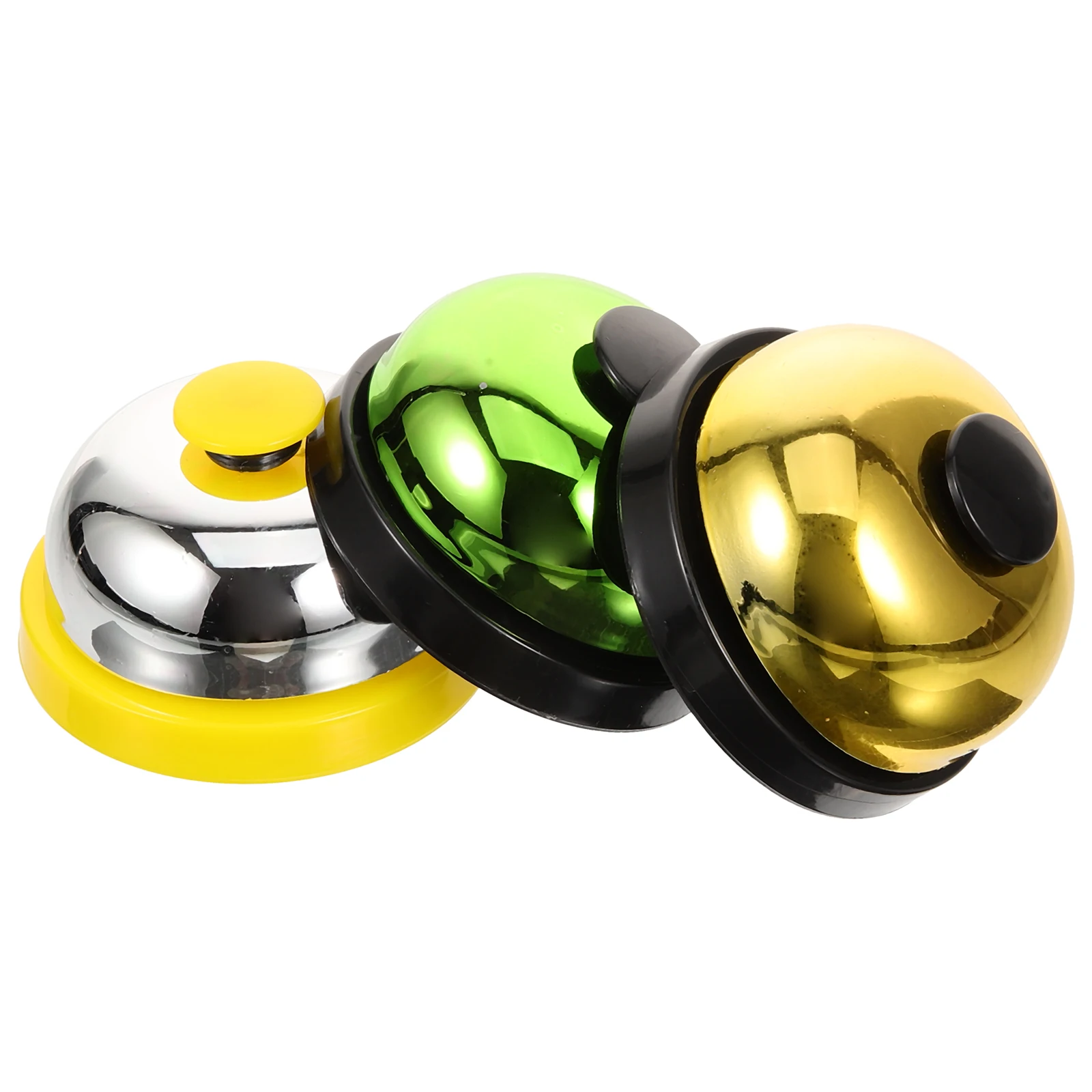 

3 pcs Dog Training Bells Flat Wide Button Loud Sound Pet Communication Device Footprint Pattern Puppy Plastic Bell For