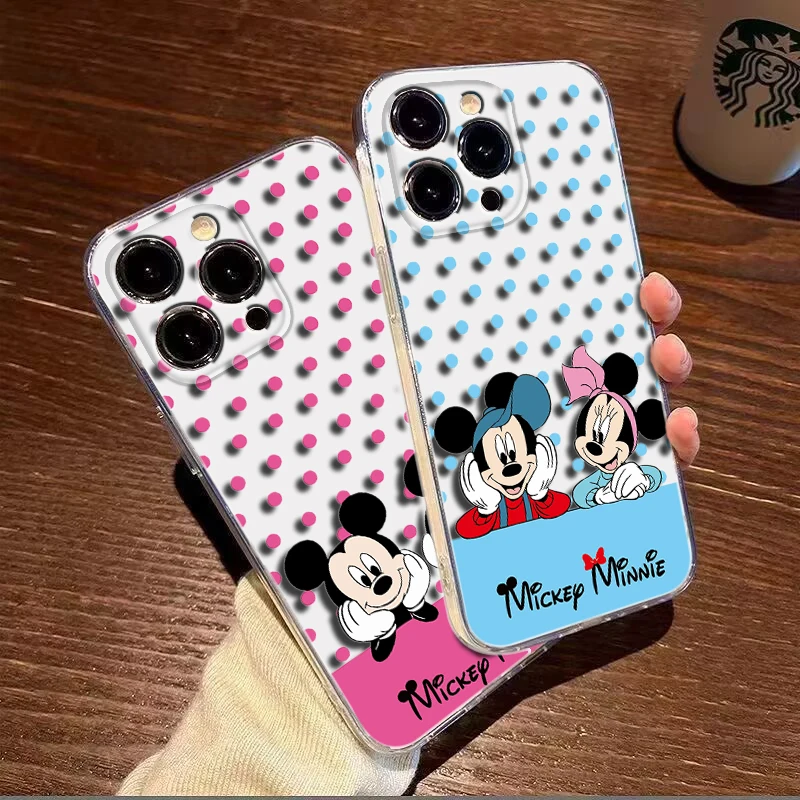 cute Mickey Mouse Soft Case for Tecno POP 4 Pro 5 5P Camon 15 18 18T 18I 19 Spark 8P 8C 7T GO Pova 3 KD7 CD7 BC3