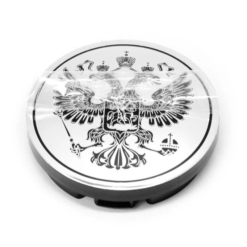 4pcs 56MM Car Styling Russian Eagle Shield Flag Car Wheel Center Hub Cap Auto Wheel Rim Hubcap Dust Cover Russia National Emblem