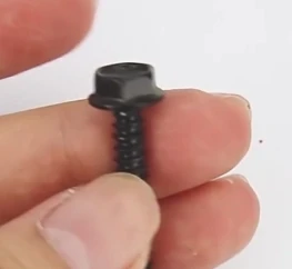 Marine Grade 410 Stainless Steel Black Self Drilling Screws M4.2 M4.8 M5.5 M6.3 for Outdoor Fence Steel Structure