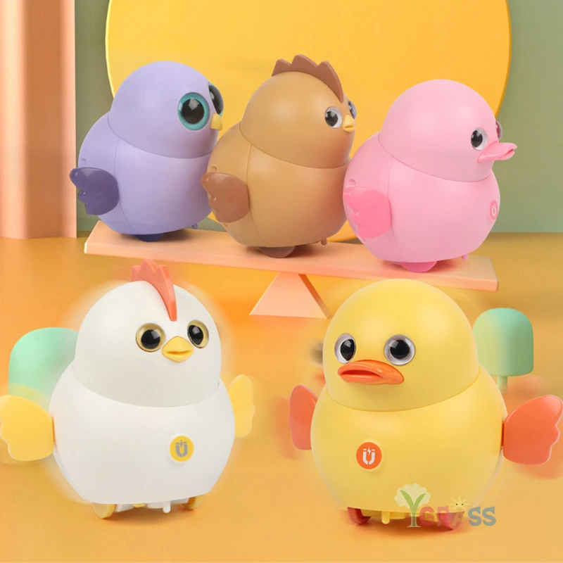 Baby Swing Chicken Car Toys Encourages Crawling Invisible Fun Kids Tummy Time Essential For  Active Development Gifts