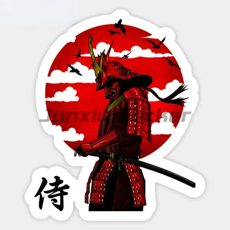 Samurai Kreativer Autoaufkleber DIY Vinyl Selbstklebende Dekorfolie
