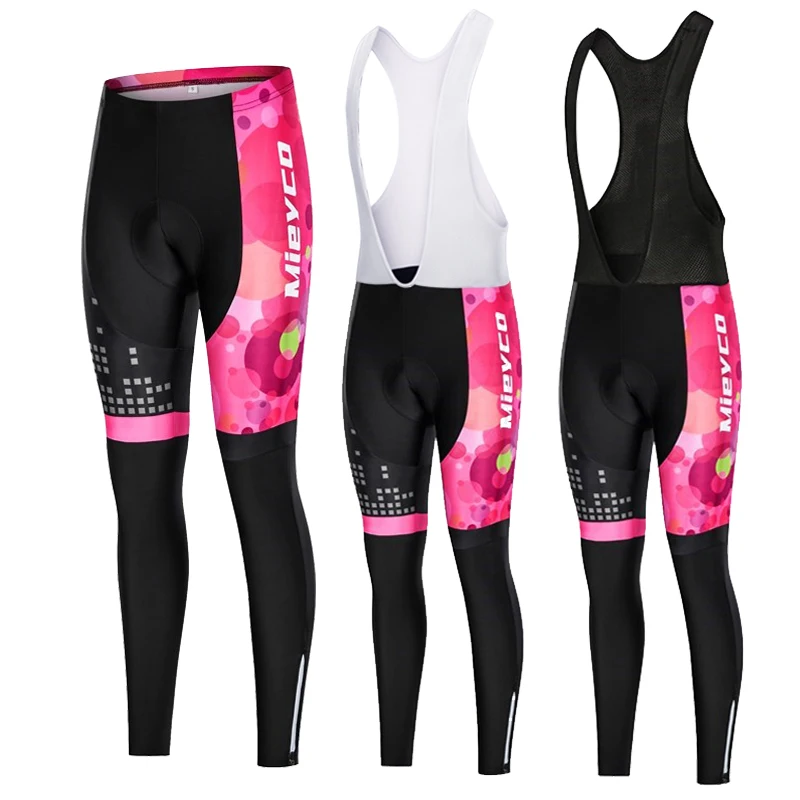 Mountainbike Damen-Set Radtrikot Frauen Sportbekleidung Günstige Großhandel Damenbekleidung Frauenkleidung Damen-Radsport-Langsets – Detail 17