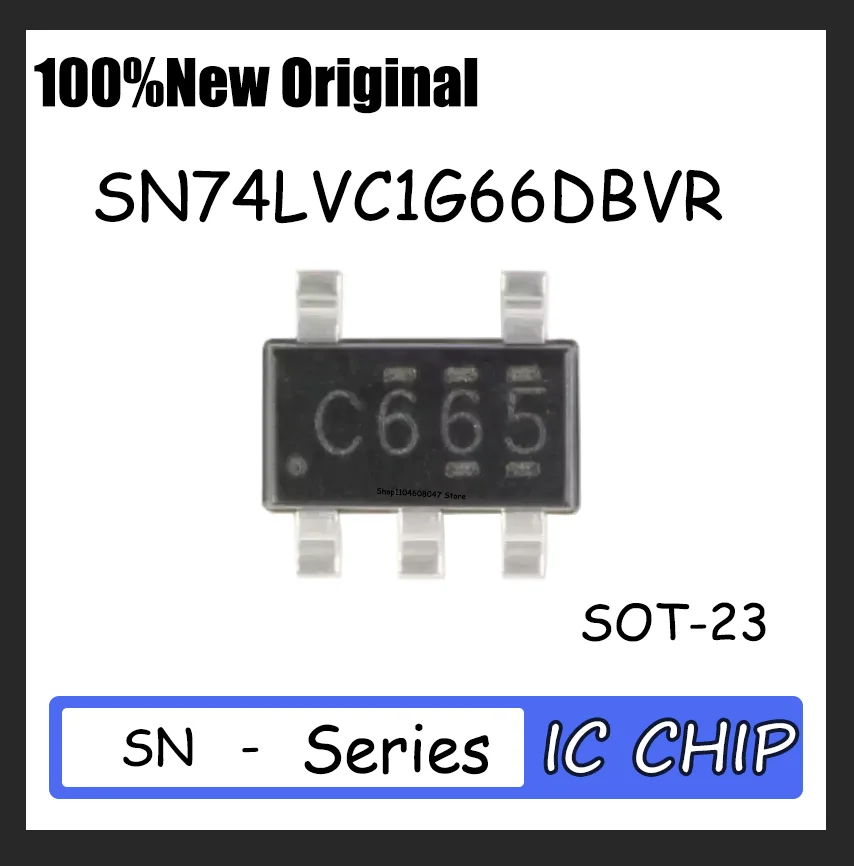 

50PCS Brand new SN74LVC1G66DBVR 74LVC1G66 SOT-23-5 Quality assurance