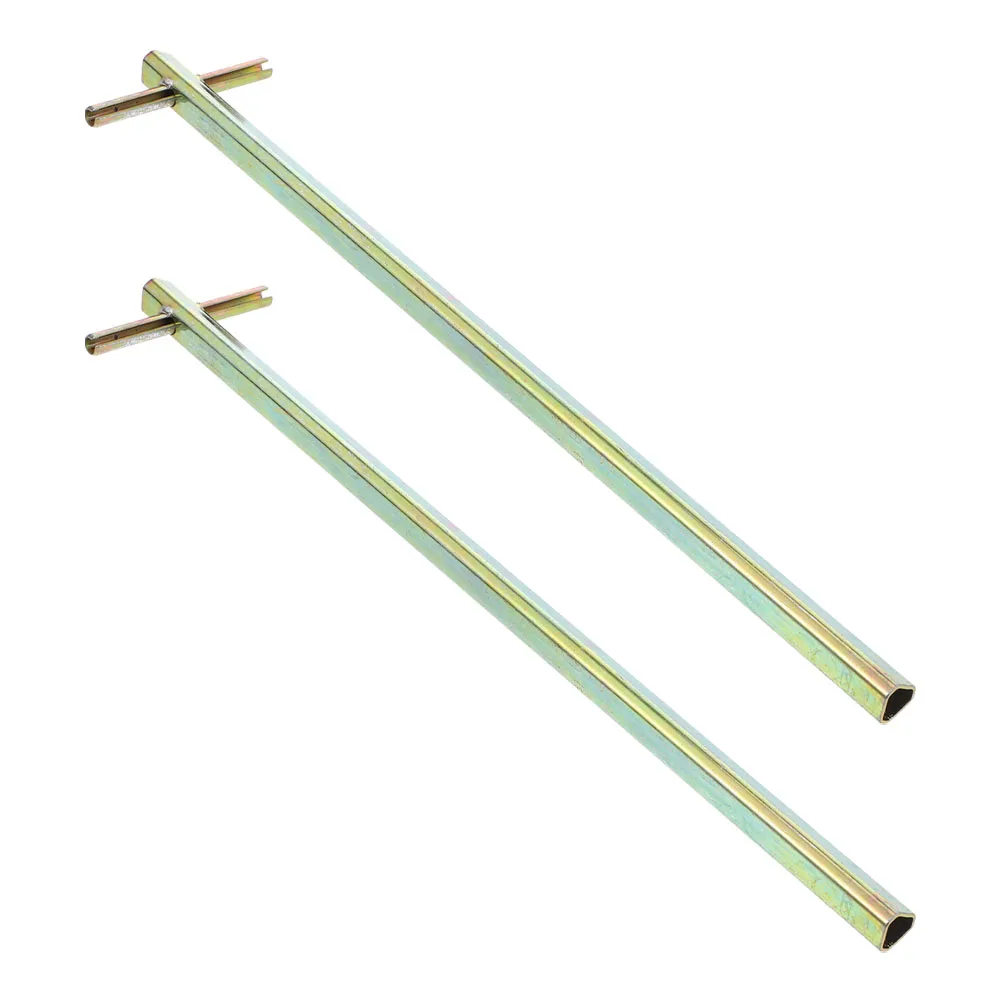 

2pcs Long Elevator Triangle Key Emergency Door Release 7-A300Mm Metal Door Release Spanner Portable Maintenance Tool For Lift