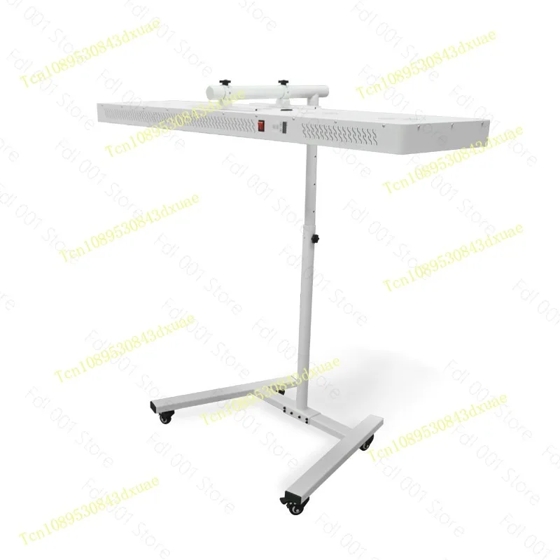 Adjustable Rolling Floor Stand for Red Light Therapy Lamp Horizontal Use Only Bracket Excluding Therapy Light