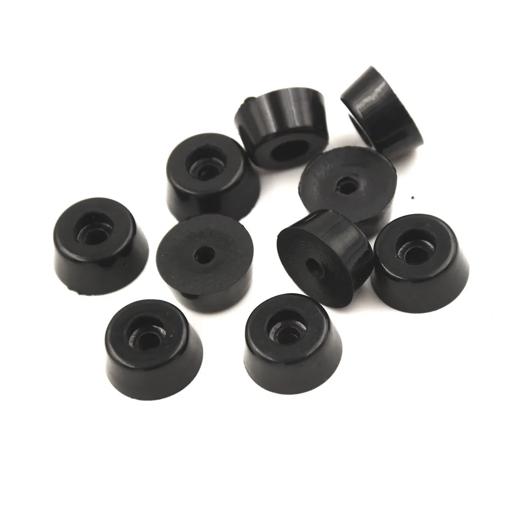 10Pcs Non-slip Rubber Feet Protector Pads Furniture Instrument Case Bumper