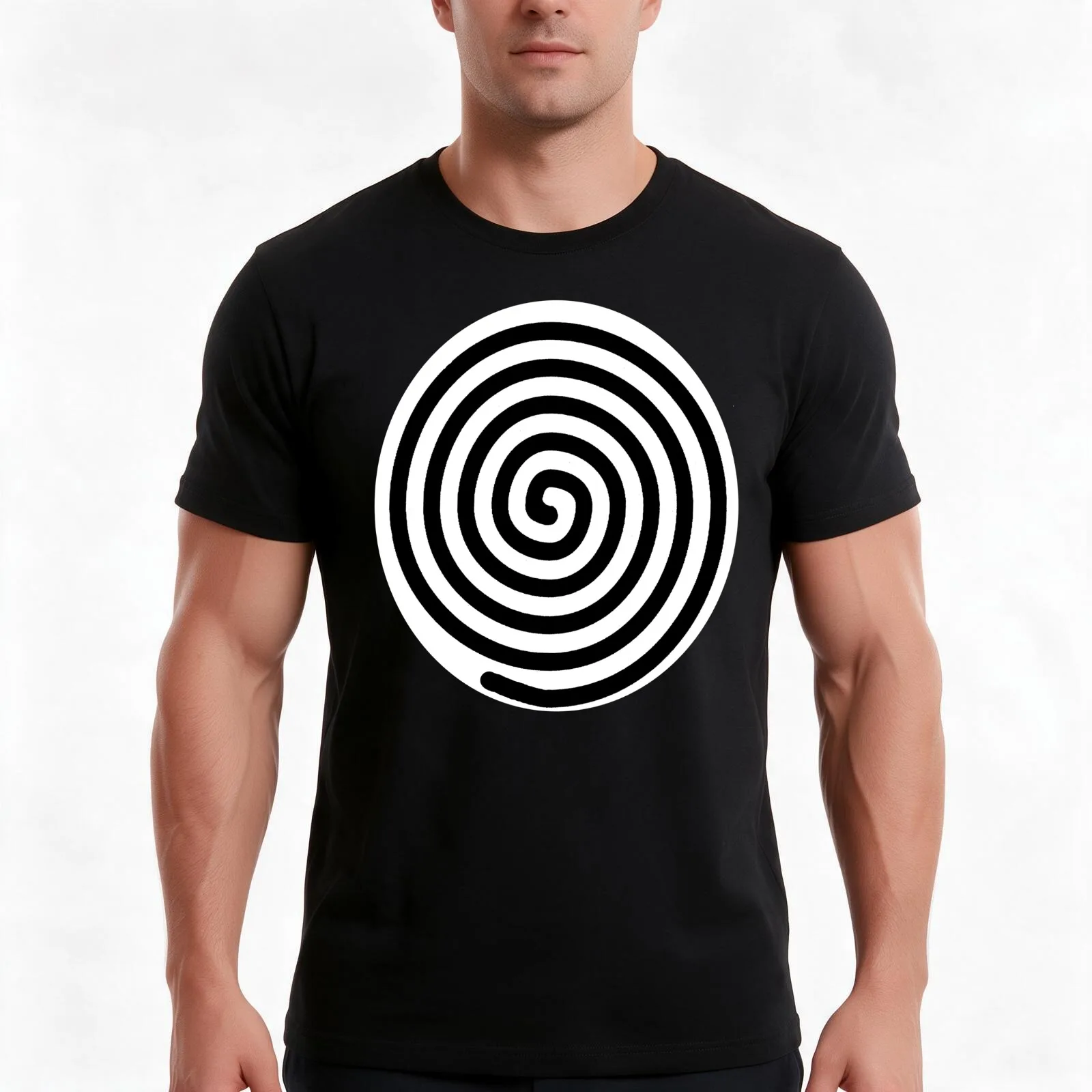Poliwhirl Shirt T-Shirt, Summer Casual Cotton Tee, Oversized Streetwear Tops, Vintage Graphic Print, Loose Fit Short Sleeve