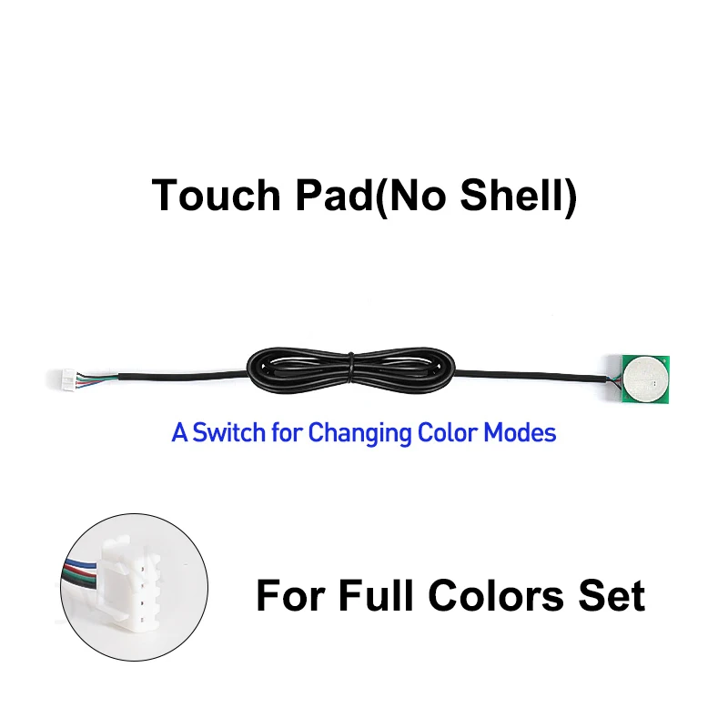 Verlängerungskabel / Farbwechselschalter für 18-in-1, 14-in-1, 10-in-1, 6-in-1 Vollfarbige RGB Auto-Ambientebeleuchtung Zubehör – Detail 4